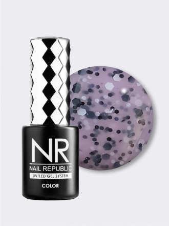 NAIL REPUBLIC   Гель-лак с вкраплениями   10мл   Stone Crumb   #706