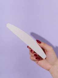 ALGEBRA BEAUTY   SOFT WHITE   Тонкие   XL   #240   (50шт)   Сменные  файлы для пилки без подложки