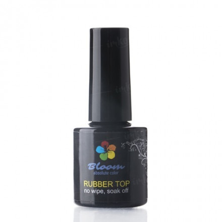 BLOOM   Top  RUBBER   15мл   Топ каучуковый без л/с