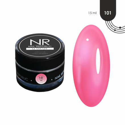NAIL REPUBLIC   Гель для моделирования витражный   Gel CLASSIC (Glass)   #101   15г