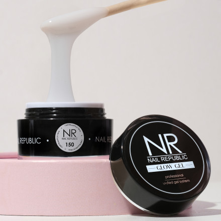 NAIL REPUBLIC   Гель для моделирования цветной   Gel GLOW   #150   15г