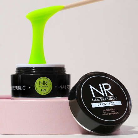 NAIL REPUBLIC   Гель для моделирования цветной   Gel GLOW   #152   15г