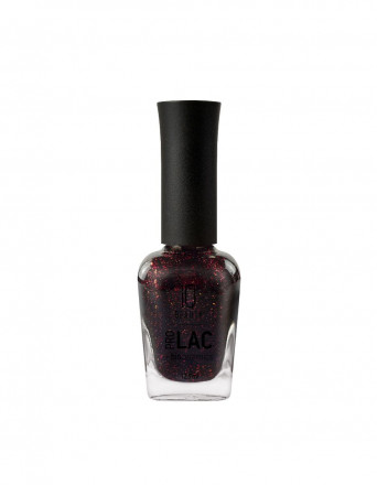 IQ BEAUTY   Лак для ногтей с биокерамикой с декором   12,5мл   Prolac RED YULE   #148   (СНЯТО)
