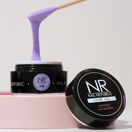 NAIL REPUBLIC   Гель для моделирования цветной   Gel GLOW   #155   15г