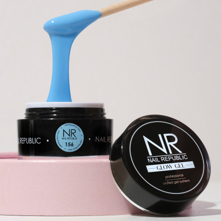 NAIL REPUBLIC   Гель для моделирования цветной   Gel GLOW   #156   15г