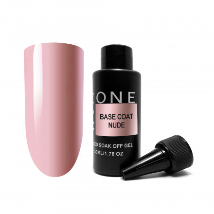 ONE NAIL   База камуфлирующая жесткая  Base   NUDE  (бутылка)   50мл